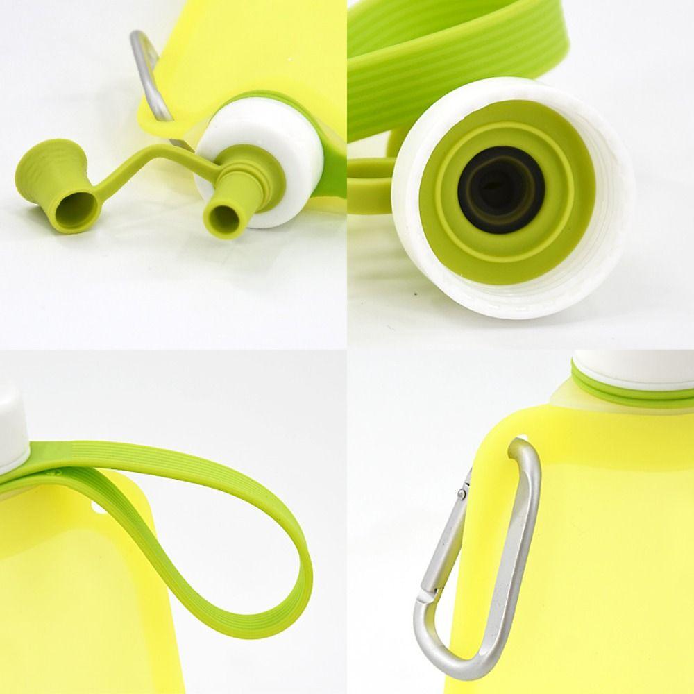 550ml Folding Water Cup High Temperature Resistant Collapsible Drinking Cup Outdoor Camping