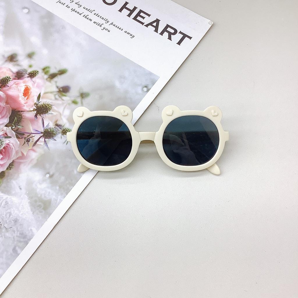 Fashion Sunscreen Uv Protection Children'S Sunglasses Folding Cute Girls Sunglasses Children Concave Glasses