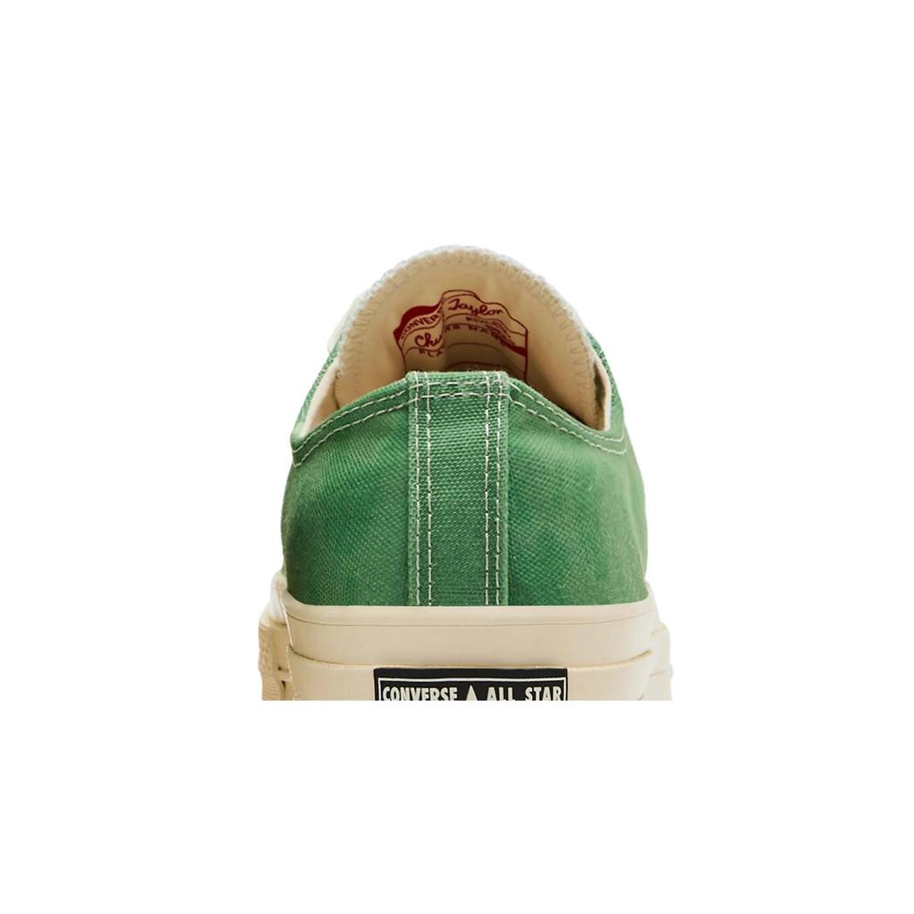 Converse Chuck 70 Low 'Camo Pack - Green' (Unisex) Green / Green / Antique White Canvas Shoes A11213C