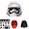 Luminous Child Kids Superhero Avenger Face Masks For Halloween Party Fun