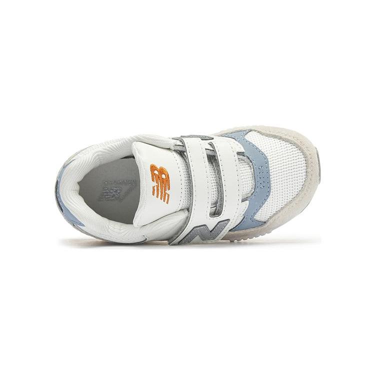 New Balance Anti Kick And Abrasion Resistant Mid top Toddler Shoes White Gray Infant And Toddler IV530GC