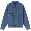 Tommy Hilfiger Джинсовая куртка с двойным карманом, повседневная, из смеси лайкры, в американском винтажном стиле, мужская, цвет Denim-Blue, MW0MW34523