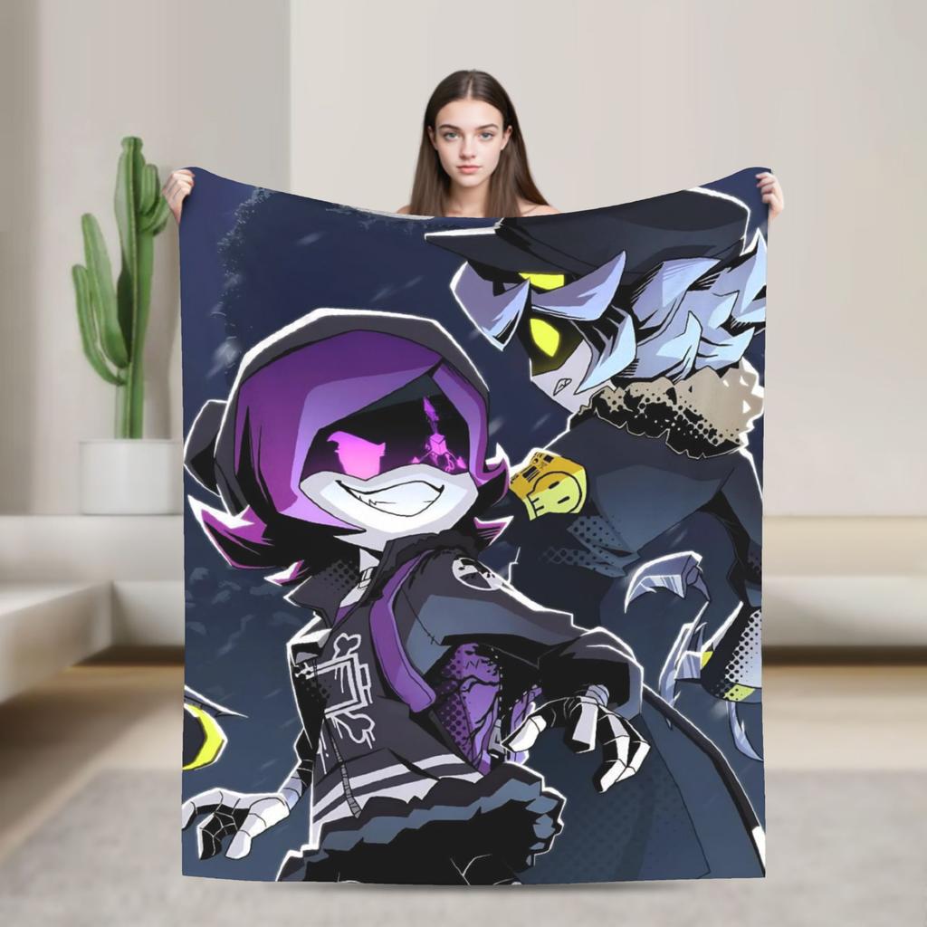 Murder Drones Blanket Quality Super Soft Bedding Throws Winter Children Home Decor Aesthetic Bedspread