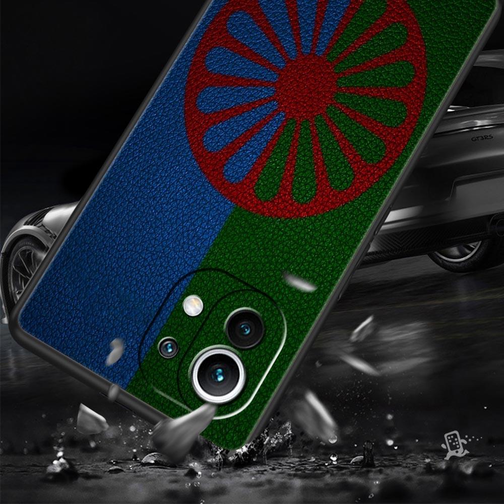 Чехол для телефона для Xiaomi Mi 15 14 13 12 11 Lite 14T 13T 12T 11T Pro Poco X6 X5 X3 Pro F6 F5 F4 Флаг цыган Скитальцев и Рома Чехол