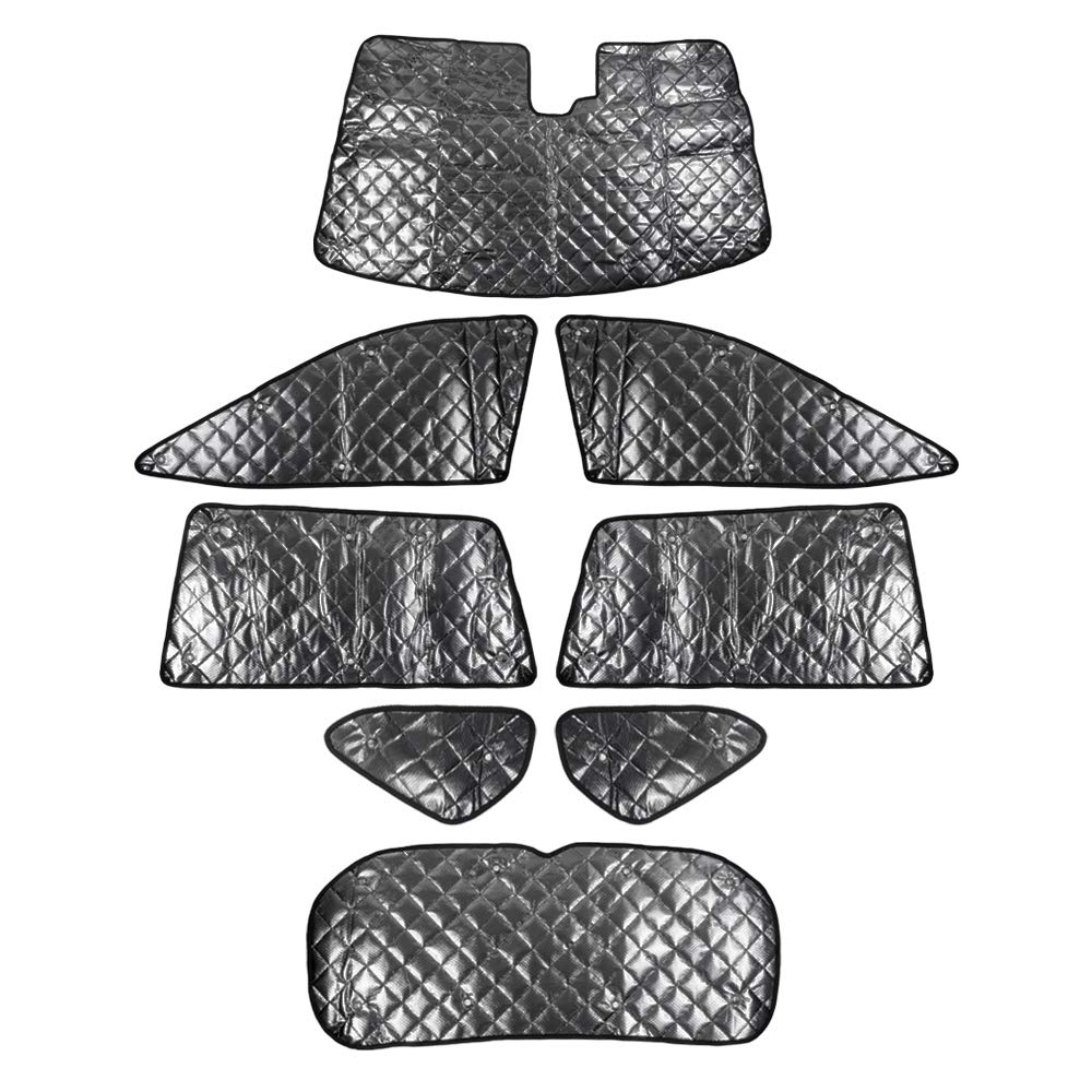 Cartist Солнцезащитный козырек Cartist для Toyota RAV4 50-й серии, полный комплект, многофункциональный солнцезащитный козырек, светонепроницаемая шторка, шторка,
