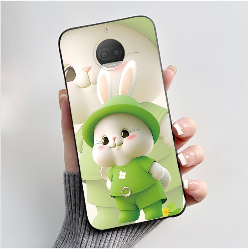 For Motorola Moto G6S Plus  Dreamy Pattern Shockproof Soft Cover For Motorola Moto G5S Plus Bumper Silicone Jelly Black Case
