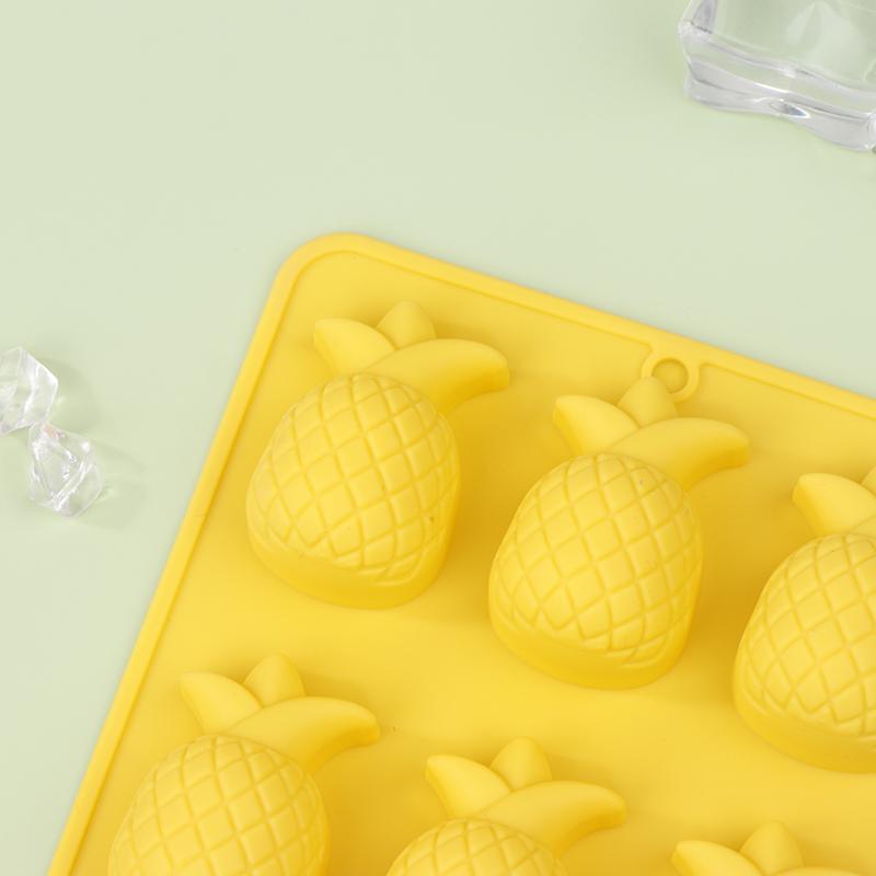 Силиконовая форма в виде ананаса на 12 отверстий, устройство для изготовления кубиков льда своими руками, форма для льда, формы для выпечки шоколадного торта, печенья, мусса, кексов, свечей, мыла