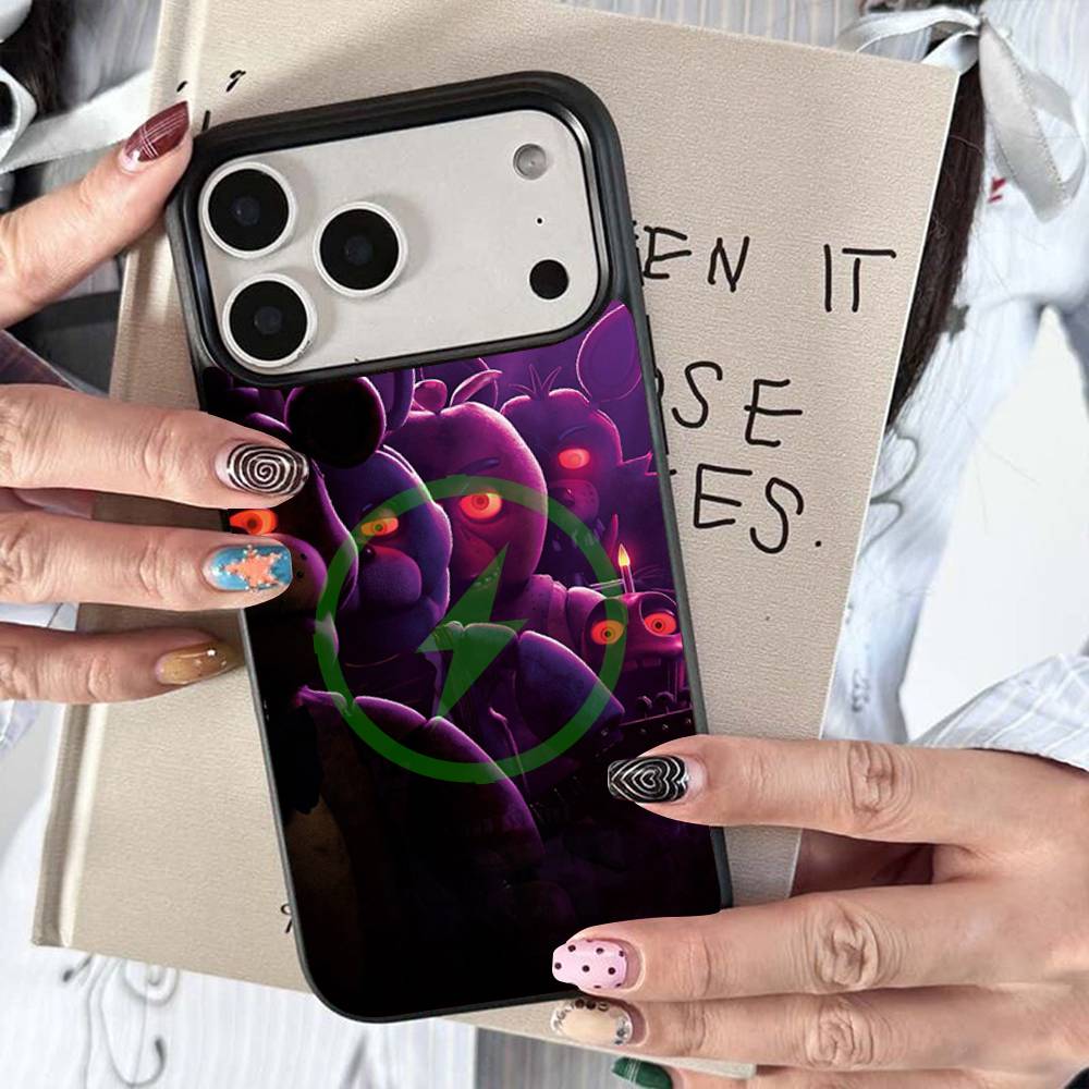 W-Fnaf-e-Fives-nights-At-Freddys Для Magsafe Беспроводная зарядка Чехол Для iPhone 17 16 15 14 13 12 11 15 Pro Max Магнитная крышка