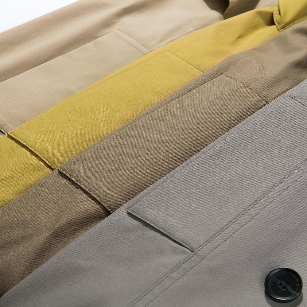 Женская осенне-зимняя британская двубортная повседневная ветровка до колена на шнуровке