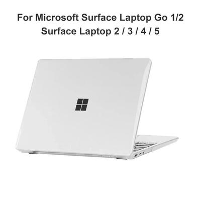 Чехол для ноутбука Microsoft Surface Laptop Go 2, чехол 12,4 дюйма, чехол для Surface Laptop 2, 3, 4, 5, 13,5 дюйма, матовый чехол с кристаллами для ПК