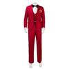 Original Stock Factory Wholesale Dark Wizard Red Suit Halloween Costume Men's Clothing