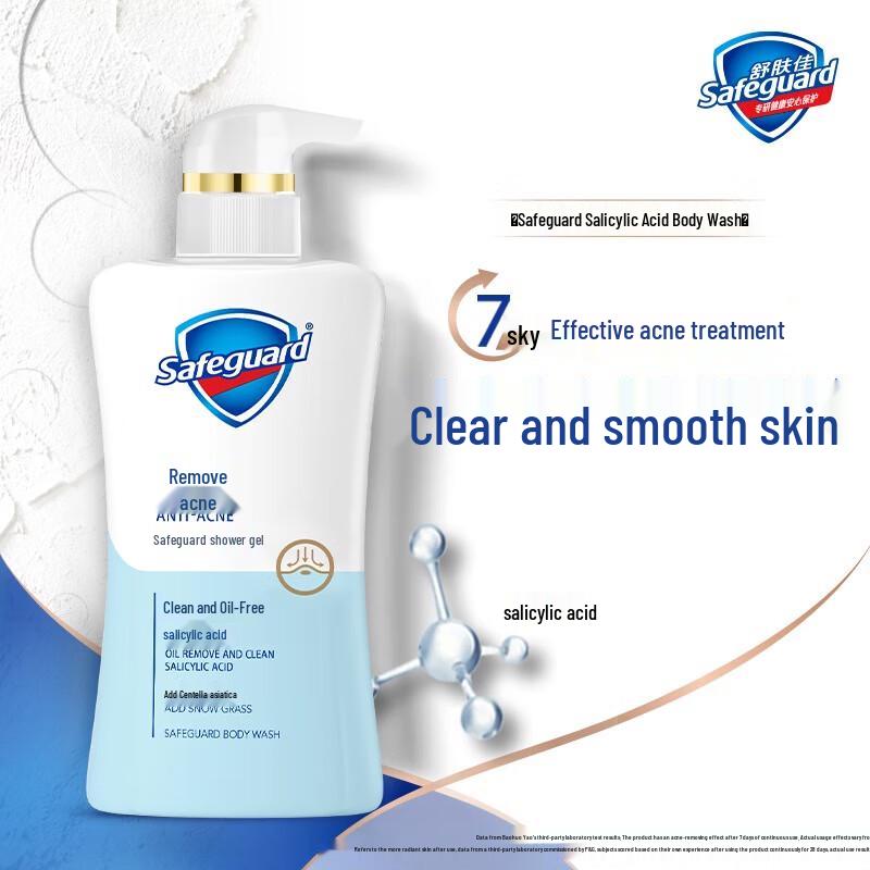 Safeguard Anti-Acne Salicylic Acid Shower Gel