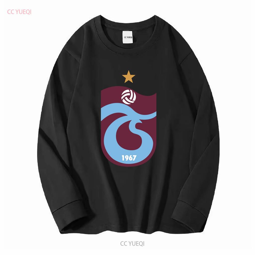 Logo Trabzonspor Active T Shirt Funny Size Mode American long or short sleeves vintage Washed Soft Top For Everyday Wear
