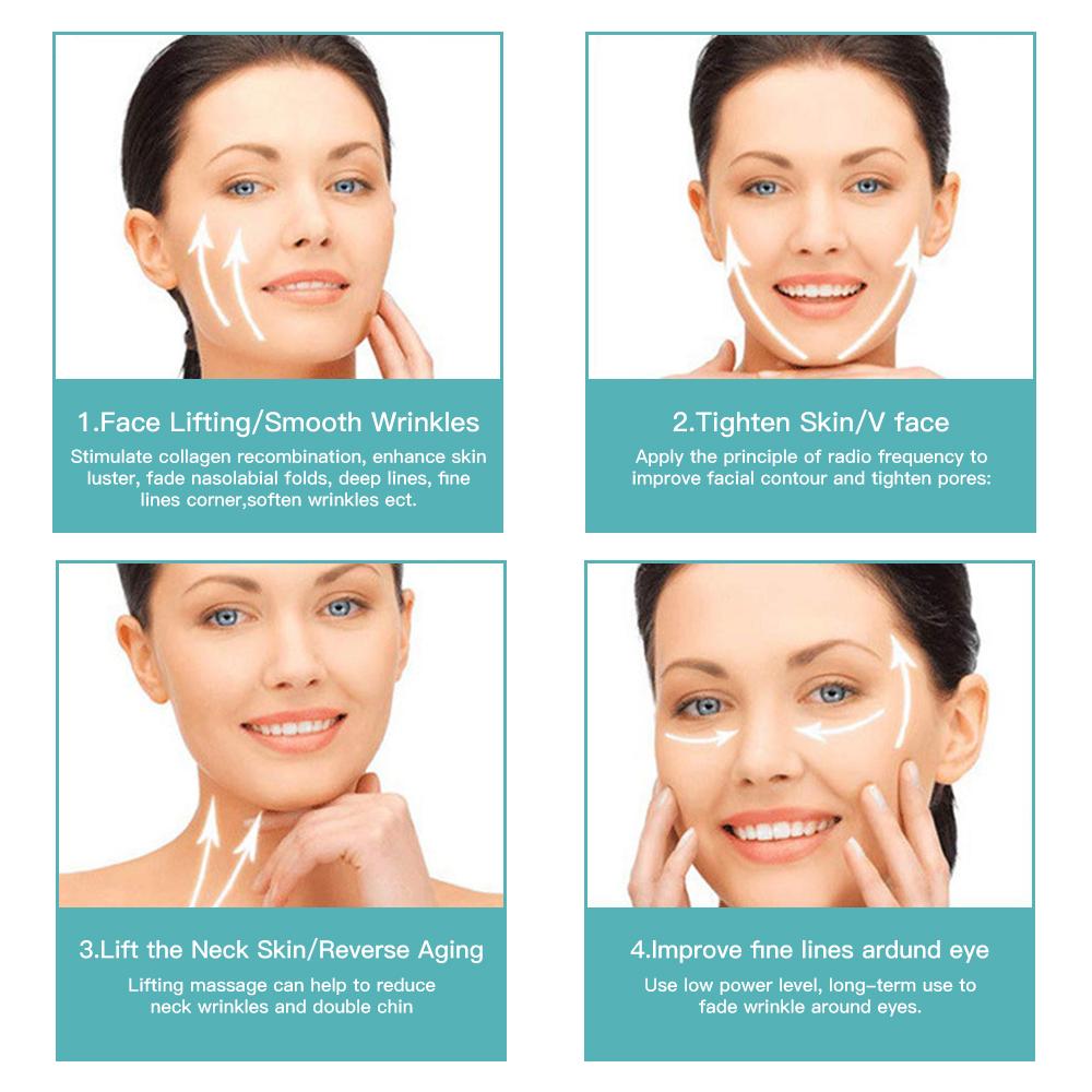 НОВЫЙ мини HiFu ультразвуковой RF EMS микротоковый лифтинг лица против морщин уход за кожей лица устройство красоты