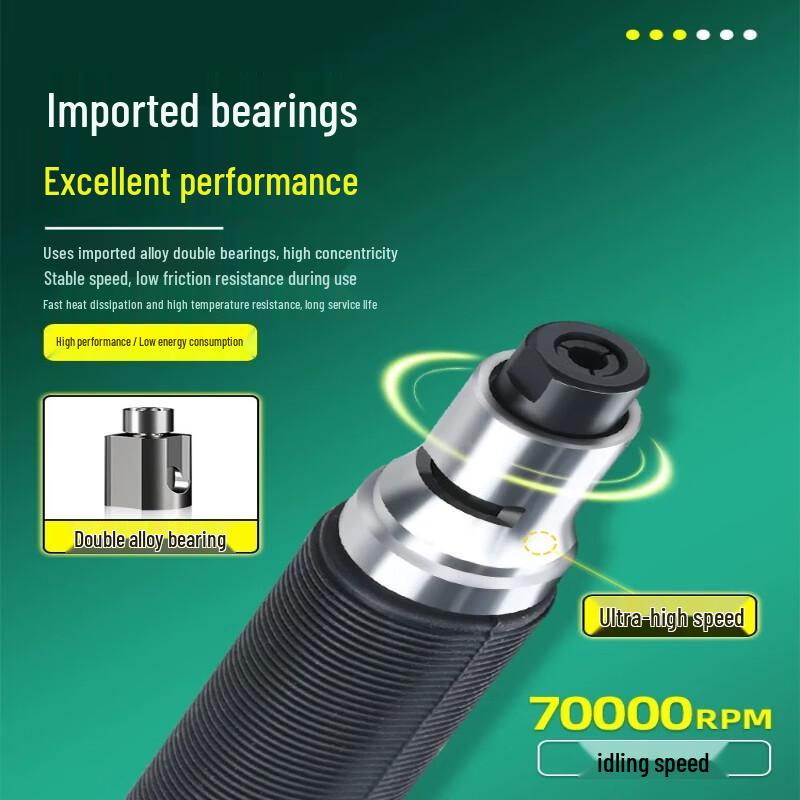 High-Speed Pneumatic Micro Grinder Pen CN plug (adapter included)