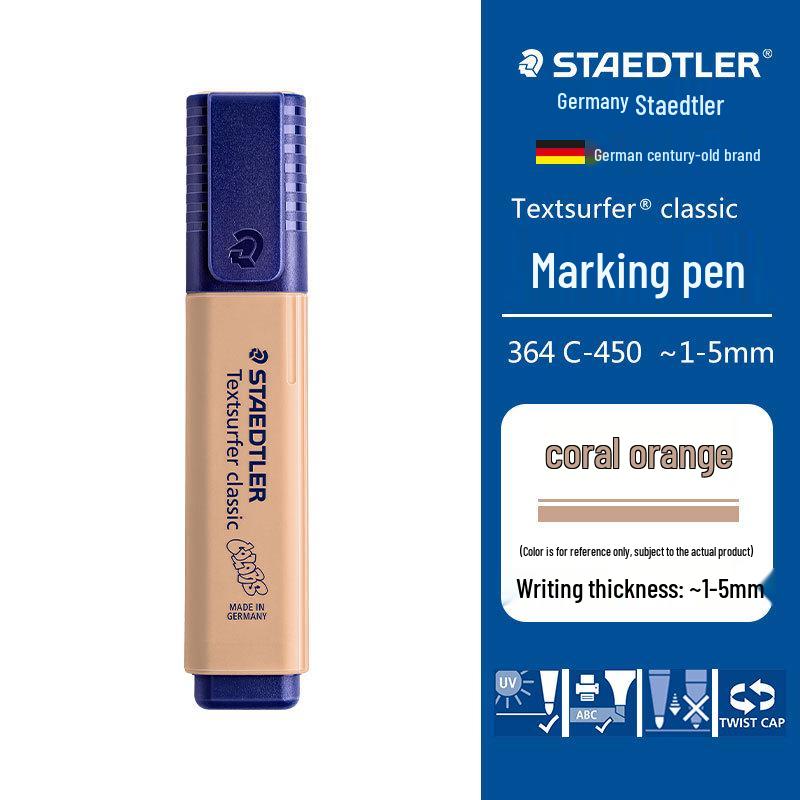 STAEDTLER 364C Маркер-хайлайтер Макаронные цвета - Флуоресцентный маркер