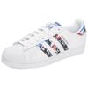 adidas Оригинальные кроссовки Superstar Classic Удобные низкие кроссовки Унисекс Белые CP9760