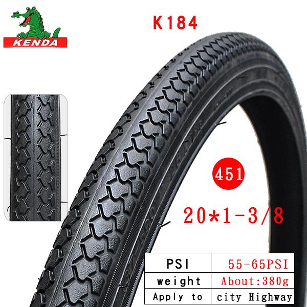 Kenda 20 inch bike tire 20 * 1.25/1.35/1.5/1.75/1.95/2.0/2.125 small wheel tire 20 * 1 1 / 8 20 / 1 3 / 8 folding bicycle tire
