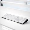 Durable Computer Keyboard Holder Clear Acrylic Tilted Keyboard Stand Desktop Keyboard Tray  School