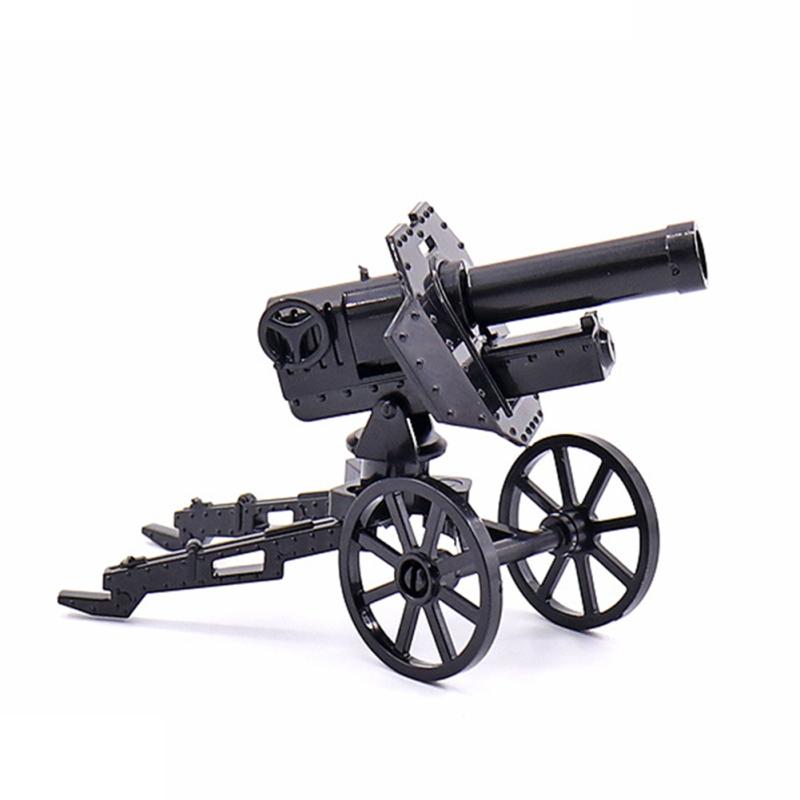 Новый! Минифигурки Lego Военные строительные блоки Тяжелый пулемет Зенитный пулемет Горная пушка