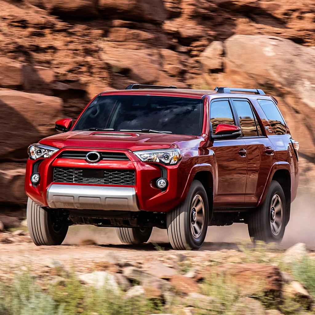 Matte Black Overlay Front Center Grill Cover Trim ert Bezel For 4Runner 20-23