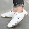 Men Original Sneaker Fashion Brand Leather Shoes Walking Soft Sole Lightweight Sneaker Casual Loafers Man 2025 Zapatos De Hombre