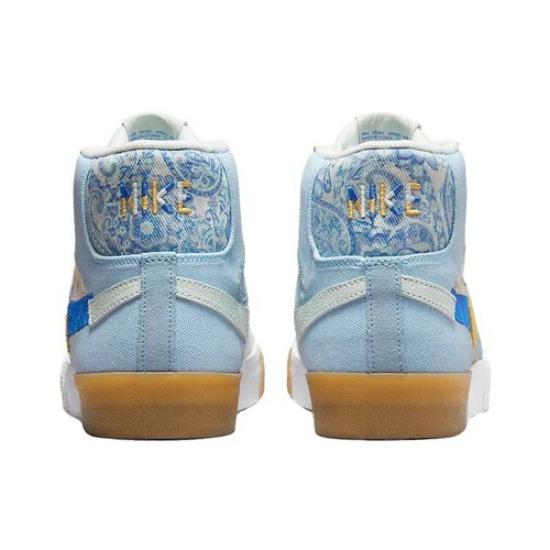 Nike SB Zoom Blazer Mid Premium Пейсли Бордовый 2022 - DM0859-400