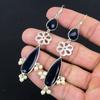 Серьги-подвески из стерлингового серебра 925 пробы с натуральным топазом London Blue, новые серьги для жены, ювелирные изделия