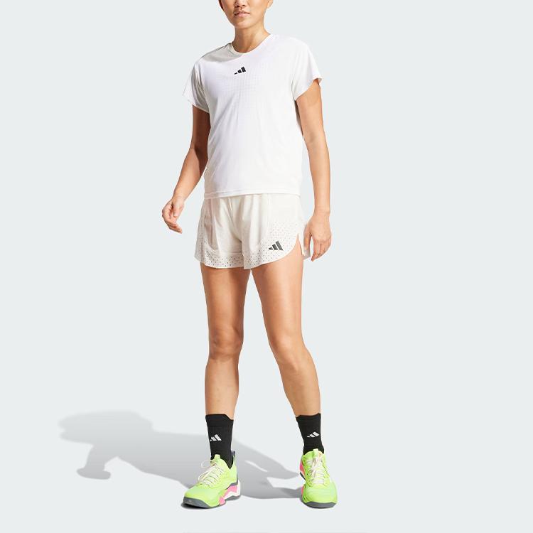 Adidas Airchill Climacool Performance Удобная Мягкая Влагоотводящая Прохладная Сухая Дышащая Спортивная Фитнес Футболка с Коротким Рукавом Женские Футболки JH1469