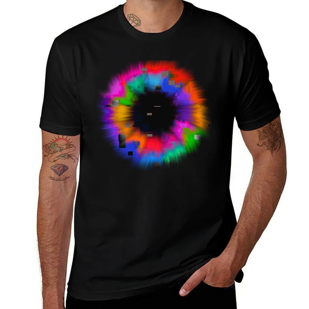 Psychedelic Iris Tshirt T Shirts For Unisex Slim Fit T Shirt Unisex Luxury Printed T Shirts For Unisex Tshirt