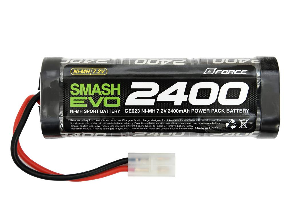 SMASH EVO NiMH 2400mAh Official Japanese GE023 G-Force 7.2V Battery, Product,