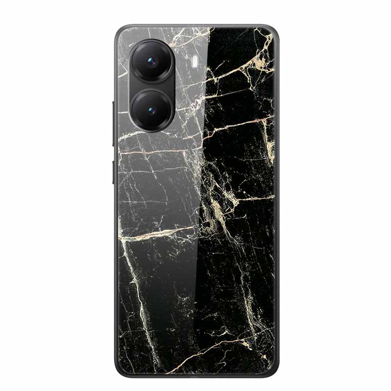 Стеклянный Чехол для Poco X7 pro Роскошная Задняя Крышка для Телефона Capa Милый Чехол для PocoX7pro X 7 pro Жесткий Закаленный Щит Животные Мультяшная Обложка