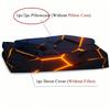 Irregular Geometric Lava Gradient 3D Print Quilt Cover Abstract Elegant Bedding Set Pillowcase Luxury Home Textiles Duvet Cover
