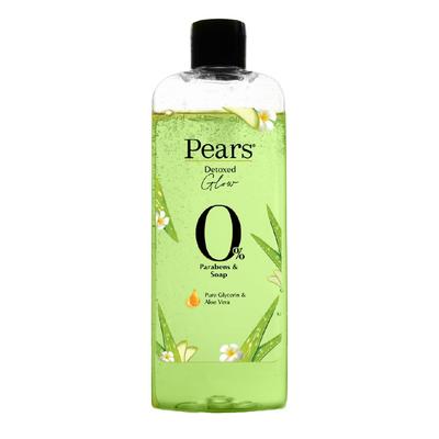 Pears Гель для душа 'Детокс-сияние' с глицерином 98% и алоэ вера, 0% парабенов и мыла, 250 мл