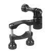 360 Degrees Rotary Aluminum Bike Bicycle Handlebar Mount for Gopro Hero 13 12 11 10 9  4Session 1/4 Screw Action Camera Mounting