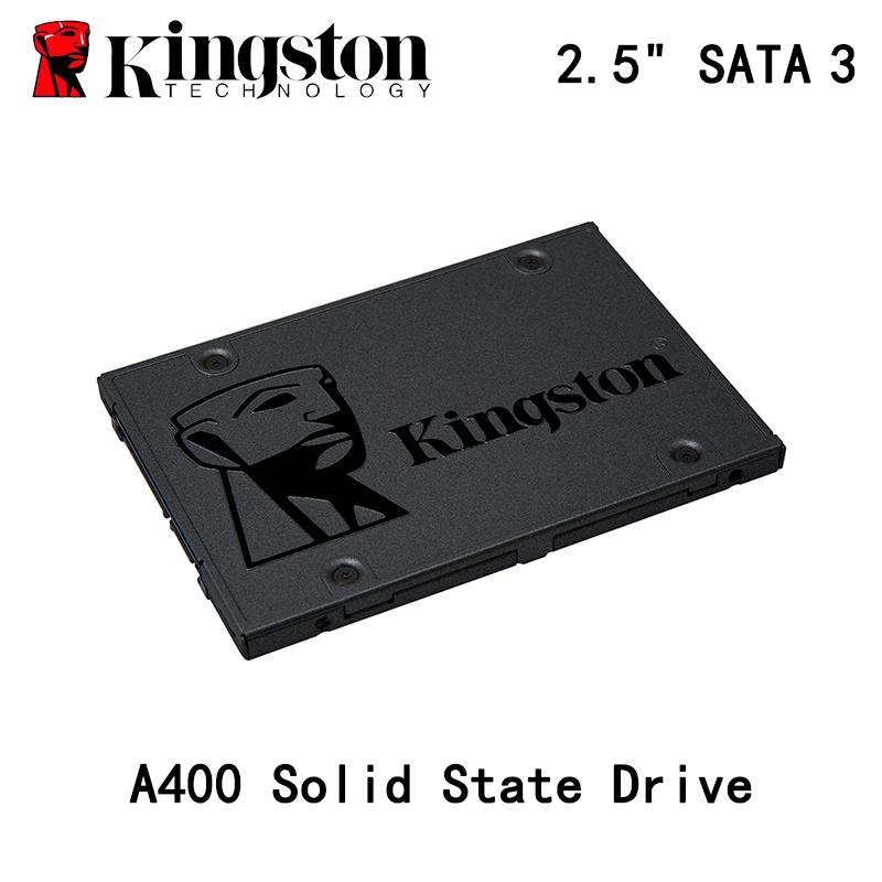 Kingston Твердотельный накопитель 240 ГБ, 480 ГБ/960 ГБ, A400 SATA 3, 2,5 дюйма, внутренний твердотельный накопитель SA400S37/240G/480G/960G — замена жесткого диска для повышения производительности