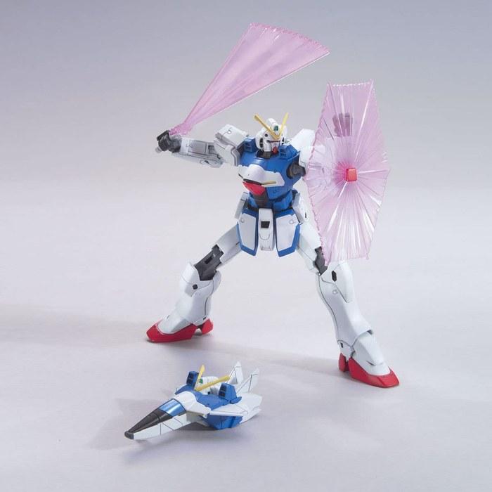 HGUC Мобильный доспех V Гандам Victory Gundam Масштаб 1/144 Цветовая кодировка Пластиковая модель Многоцветный Маленький