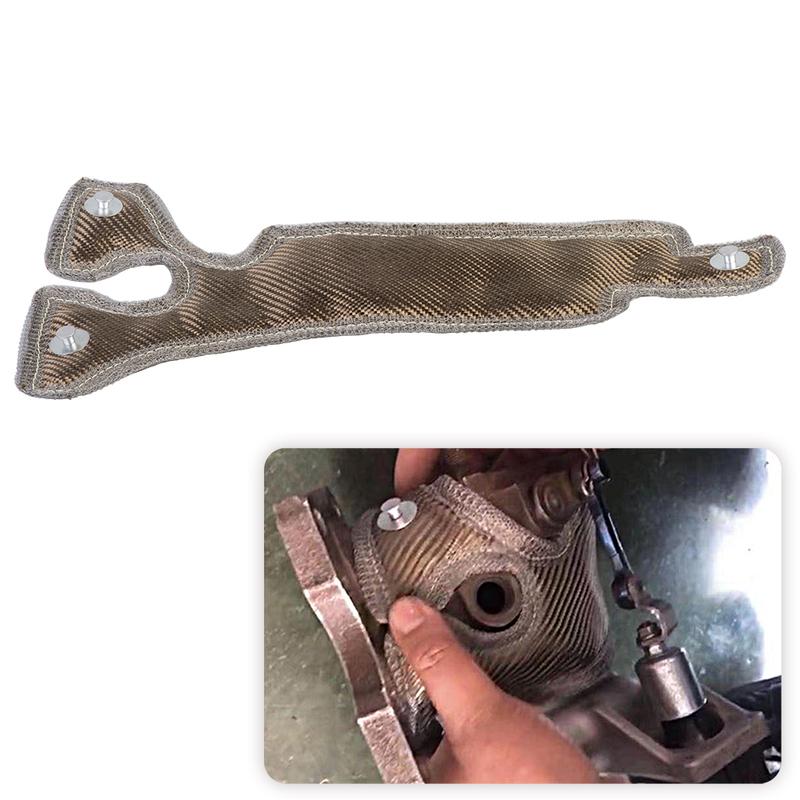 Lava Titamium Turbo Blanket Heat Shield Wrap For 2016+ Honda Civic 1.5T Stainless Steel Mesh