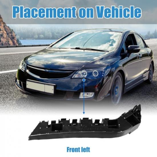 Front Bumper Mounting Support Bracket Single  for Honda Civic 2017-