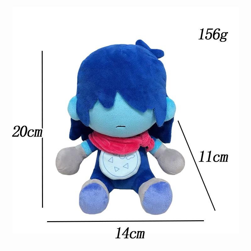 DELTARUNE Плюшевая кукла Криса Милый игровой персонаж Игрушка для подростков Фанатов Коллекционеров Рождественский подарок Украшение для дома