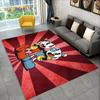 Game ,Cuphead and Mugman ,Gamer Area Rug ,Carpet Rug for Living Room Bedroom Sofa Doormat Decoration , Kids Play Non-slip Floor Mat