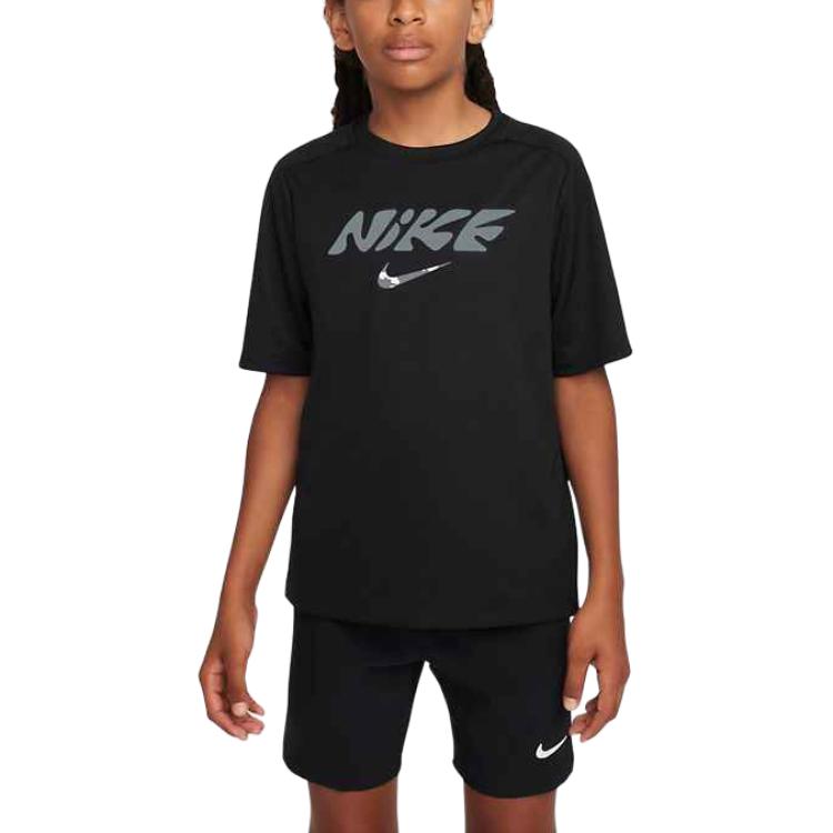 Nike Футболки для начальной школы С круглым вырезом Средняя HJ4454-010