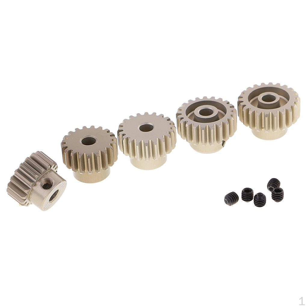 M0.6 3.175 Gear Pinion 18T 19T 20T 22T Set Kit Suitable 1:8 1:10 RC Truck Buggy Car Parts