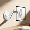 Oatsbasf Glass Mirror Suction Cup Tablet & Phone Holder Wall Mount Tablet Stand Anlge Adjustable Hands Free Telescopic Mount
