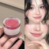 It Can Handle Both Matte and Glossy Finishes! Dual-Texture Multi-Use Blush Cream in Juicy Peach Tea Brown with Low Saturation for Autumn and Winter