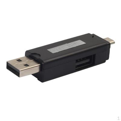 Адаптер-хаб Micro USB OTG со считывателем карт TF для смартфона и планшета