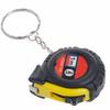 PULABO Durable Pull-Out Ruler Tape Measure Keychain Mini Pocket Size Metric 1m, Easy To Use and Effortless