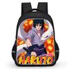 Школьный рюкзак NARUTO, Мочила, Два отделения на молнии, Прочный легкий 16-дюймовый детский рюкзак для мальчиков и девочек от 5 до 10 лет