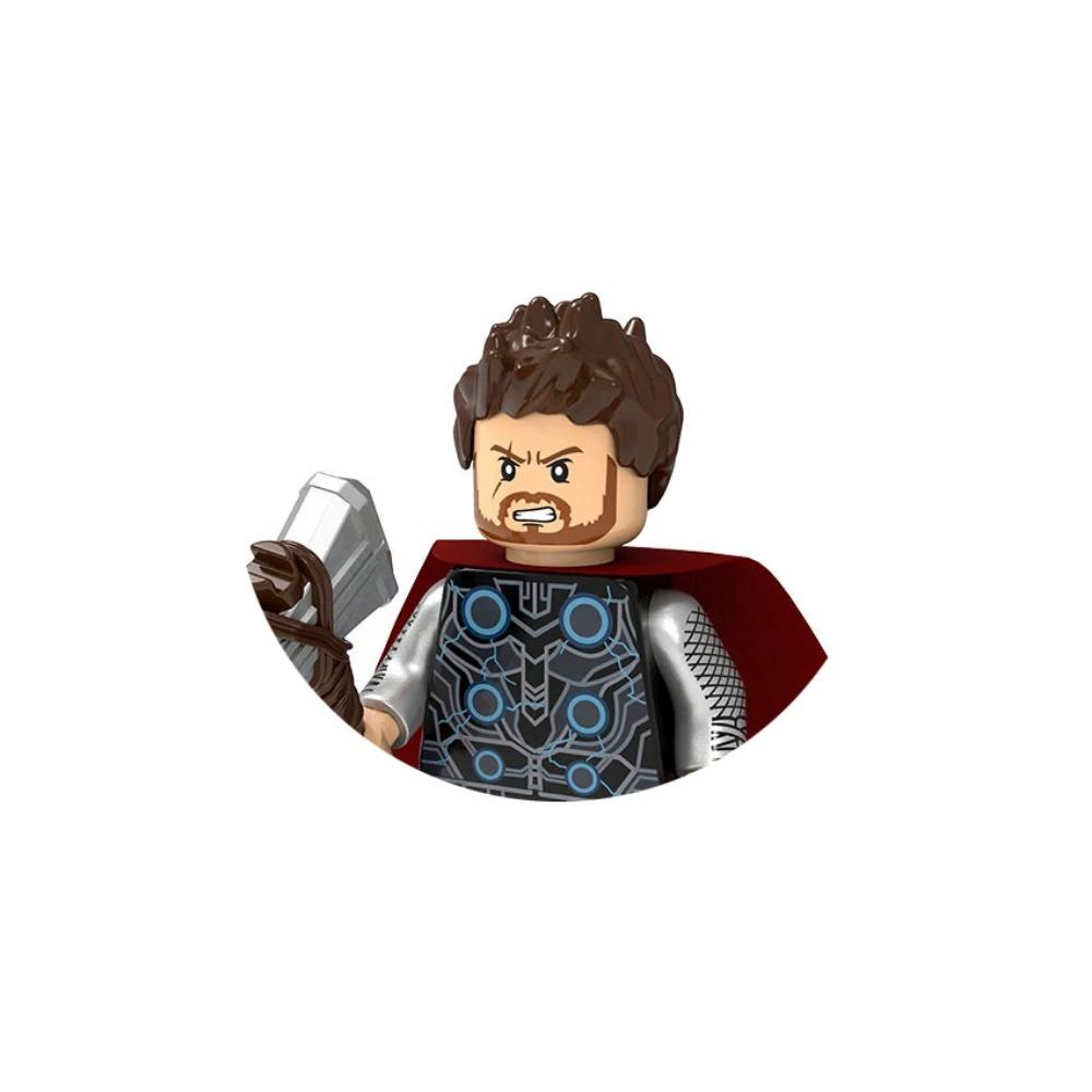 Дисней Горячий 3D мини Набор моделей персонажей супергероев Мстителей Строительные блоки Сборные игрушки Подарки на день рождения детям Мальчикам Девочкам