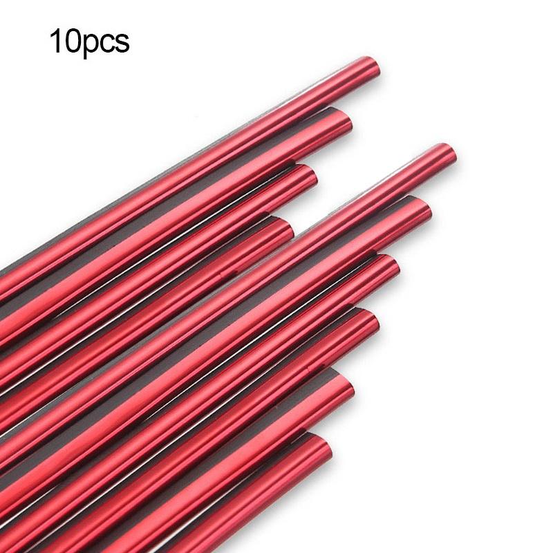 Разноцветные автомобильные вентиляционные полоски для отделки U-образного стиля, декоративные полосы для автомобиля, интерьер, стайлинг автомобиля «сделай сам», универсальные автомобильные аксессуары